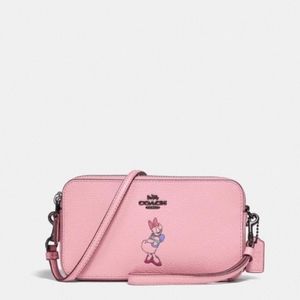 Disney X Coach Kira Crossbody With Daisy Duck Moti